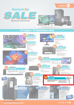 Expert Stores : Switch On Sale (25 August - 14 September 2025), page 1