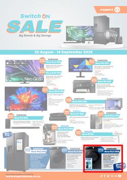 Expert Stores : Switch On Sale (25 August - 14 September 2025), page 1