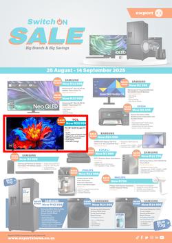 Expert Stores : Switch On Sale (25 August - 14 September 2025), page 1