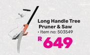 Garden Master Long Handle Tree Pruner & Saw