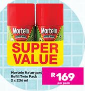 Mortein Naturgard Refill Twin Pack-2 x 236ml Per Pack