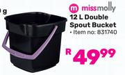 Miss Molly 12L Double Spout Bucket