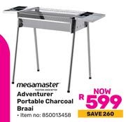Megamaster Adventurer Portable Charcoal Braai