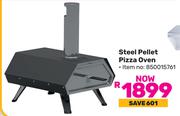 Steel Pellet Pizza Oven