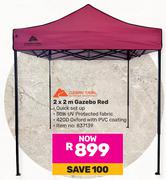 Ozark Trail 2 x 2m Gazebo Red