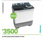 Hisense 14Kg T/T Washing Machine 22-004