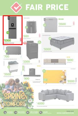 Fair Price : Spring Into Comfort (31 August - 30 September 2025), page 1