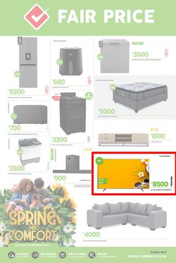 Fair Price : Spring Into Comfort (31 August - 30 September 2025), page 1