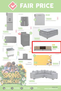 Fair Price : Spring Into Comfort (31 August - 30 September 2025), page 1