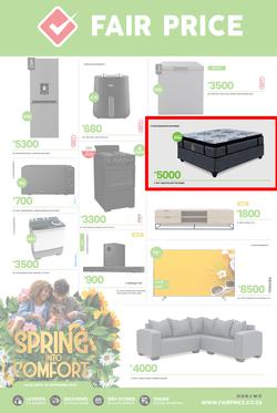 Fair Price : Spring Into Comfort (31 August - 30 September 2025), page 1