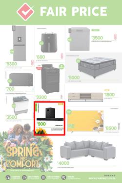 Fair Price : Spring Into Comfort (31 August - 30 September 2025), page 1
