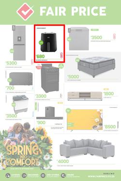 Fair Price : Spring Into Comfort (31 August - 30 September 2025), page 1