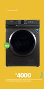 Midea 6Kg Metallic F/L Washing Machine 22-347