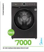 Midea 10Kg F/L Met Washing Machine 22-340