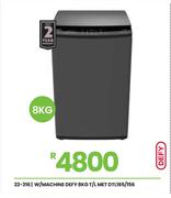 Defy 8Kg T/L Washing Machine DTL165/156 22-316