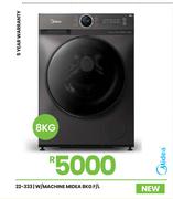 Midea 8Kg F/L Washing Machine 22-333