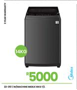 Midea 14Kg T/L Washing Machine 22-351