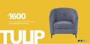 Tulip 1 Div Couch L/Suite 9-1113