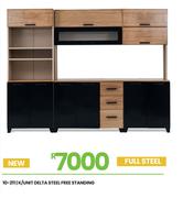 Delta Steel K/Unit Free Standing 10-211