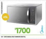 Midea 45L Mirror Digital Microwave 24-245