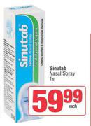 Sinutab Nasal Spray-1s Each