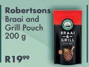 Robertsons Braai & Grill Pouch-200g
