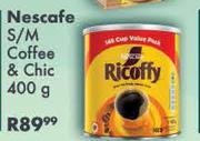 Nescafe S/M Coffee & Chic-400g