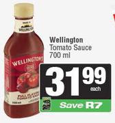 Wellington's Tomato Sauce-700ml Each