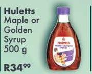Huletts Maple Or Golden Syrup-500g
