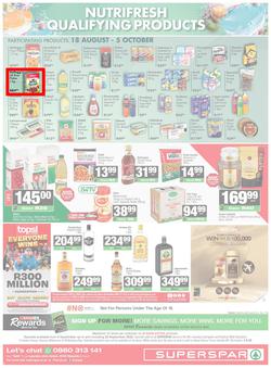 SUPERSPAR Western Cape : Super Savings (08 September - 22 September 2025), page 8