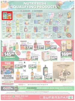 SUPERSPAR Western Cape : Super Savings (08 September - 22 September 2025), page 8