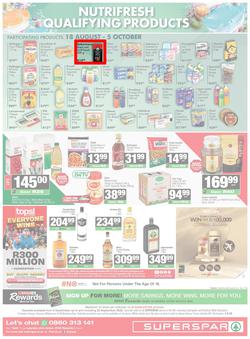 SUPERSPAR Western Cape : Super Savings (08 September - 22 September 2025), page 8