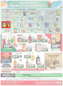 SUPERSPAR Western Cape : Super Savings (08 September - 22 September 2025), page 8