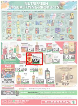 SUPERSPAR Western Cape : Super Savings (08 September - 22 September 2025), page 8