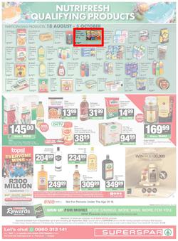 SUPERSPAR Western Cape : Super Savings (08 September - 22 September 2025), page 8