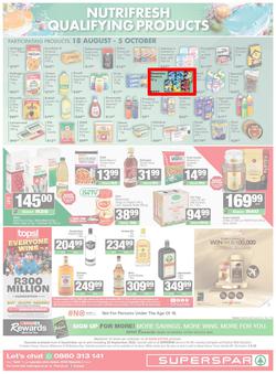 SUPERSPAR Western Cape : Super Savings (08 September - 22 September 2025), page 8