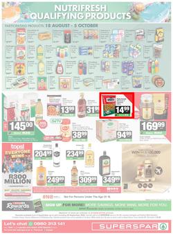 SUPERSPAR Western Cape : Super Savings (08 September - 22 September 2025), page 8