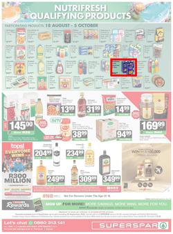 SUPERSPAR Western Cape : Super Savings (08 September - 22 September 2025), page 8