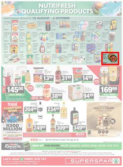 SUPERSPAR Western Cape : Super Savings (08 September - 22 September 2025), page 8