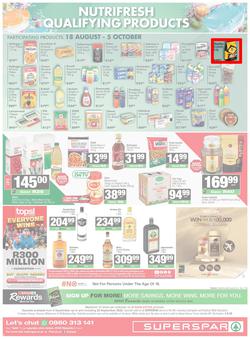 SUPERSPAR Western Cape : Super Savings (08 September - 22 September 2025), page 8