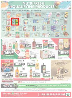 SUPERSPAR Western Cape : Super Savings (08 September - 22 September 2025), page 8