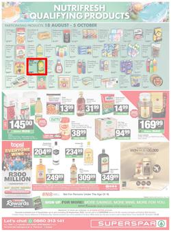 SUPERSPAR Western Cape : Super Savings (08 September - 22 September 2025), page 8