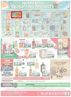 SUPERSPAR Western Cape : Super Savings (08 September - 22 September 2025), page 8