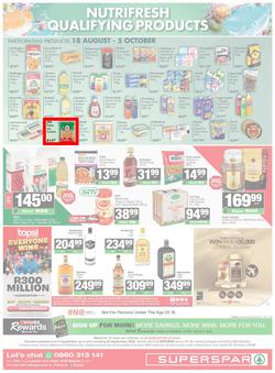 SUPERSPAR Western Cape : Super Savings (08 September - 22 September 2025), page 8