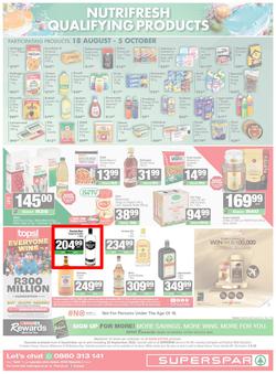 SUPERSPAR Western Cape : Super Savings (08 September - 22 September 2025), page 8
