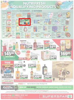 SUPERSPAR Western Cape : Super Savings (08 September - 22 September 2025), page 8