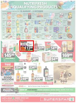 SUPERSPAR Western Cape : Super Savings (08 September - 22 September 2025), page 8