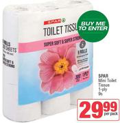 Spar Mini Toilet Tissue (1 Ply)-9 Per Pack