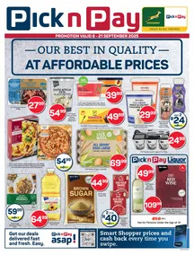 Pick n Pay Eastern Cape : Own Brand Specials (08 September - 21 September 2025)