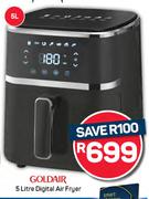 Goldair 5L Digital Air Fryer
